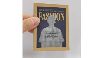 Silk-fish casual style woven label