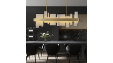 Modern Luxury Customizable Spanish Marble Lamp Chandeliers for Livingrooms1