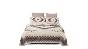 Washable Full Size Quilted Bedspread Sets for Home & Hotel1