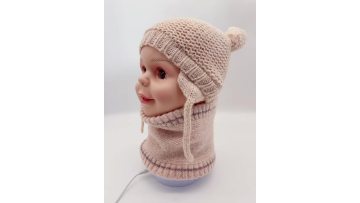 CF-W-0016 knitted scarf (1)