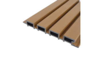 Factory Direct Sales  engineering exterior wood plastic composite WPC wall cladding panel/wpc wall panel1