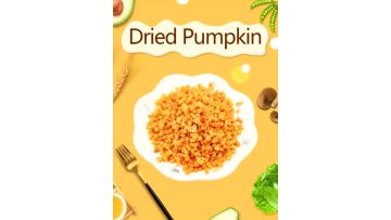 Frozen Dried Pumpkin