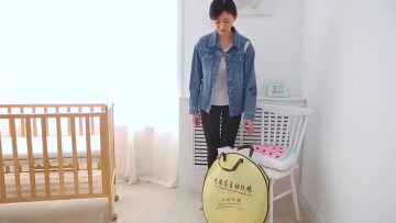 Yurt self-folding mosquito net