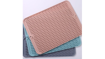 Anti-splash Silicone Drain Pad Storage Large table  mat Desktop waterproof non-slip silicone mat drain mat1