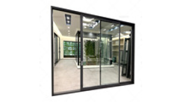 Popular Aluminum Trackless Balcony Sliding Doors with Glass Stacking for Home Interiors in Turkey1