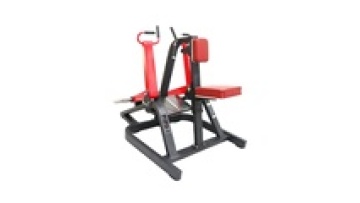 lat pull down plate loaded low row machine