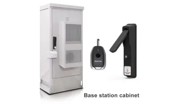 Access Controlled Professional Wireless Waterproof Monitoring System Cabinet Handle Lock for Power Industry1