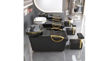 hot sale  Free sample Barber shop furniture beauty salon Hair salon Hair washing  Shampoo chair Shampoo bed1