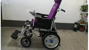 BC-ES680M health care supplies lightweight electric wheelchair automatic reclining electric wheelchair motor1