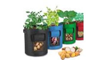 Felt Flower Pots 1 3 5 7 10 15 20 30 100 Gallon Felt Potato Grow Bag Garden Planter Bag Potato Grow Bag1
