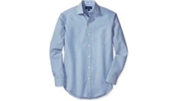 Classic Fit Stripe Non-Iron Dress Shirt High-End Bespoke MTM Pima Cotton Fabric England Style Tuxedo Shirts Plus Size ODM Supply1