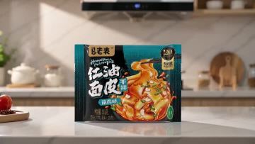 Garlic Flavor Instant Noodle Sheets