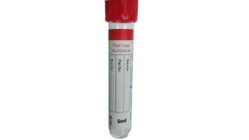 red cap plain tube
