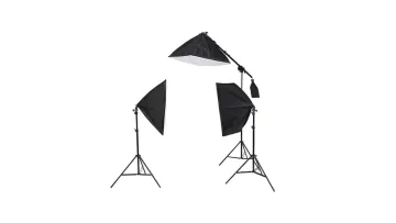 Professional 50X70cm Softbox Lighting Kit with E27 Bulbs1