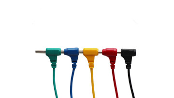 Professional Manufacturer High End Red Black 15A Banana Plug Stackable Cable1