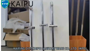 shower slide bar and holder 