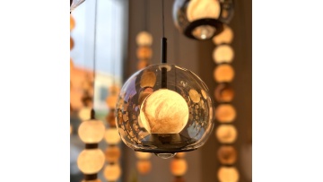 Modern-Smoked-Glass-Pendant-Light-Installation-Showcase
