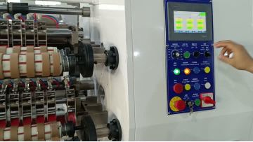 Semi-automatic Tape Slitting Machine