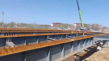 Steel structure bridge