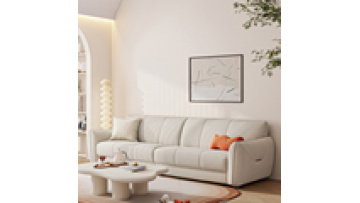 Maxky Italian Light Luxury Imitation Cotton And Linen Fabric Sofa Living Room Net Red Minimalist Furniture Sofa1