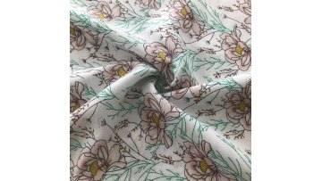 new design floral print fabric rayon fabric stock lot in Shaoxing for dress1