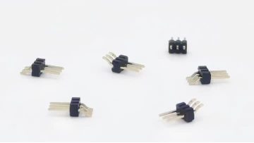 1.27mm Pitch Pin header Connector Single Row Right Angle SMT SQ0.46mm H1.5mm 1*3P