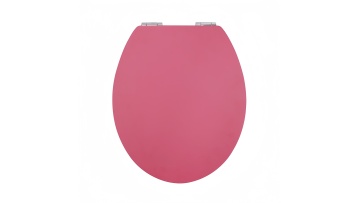 Universal Toilet Seat Durable Wood Pink MDF1825 