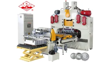 Automatic CNC H-Type Sheet Feed Press Punch Machine1