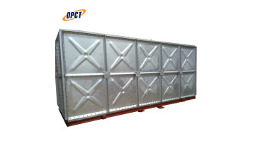 Big size stainless steel assembled ss water tank for industrial water storage1