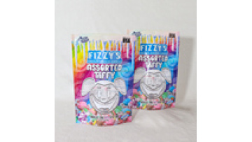 Custom Print Resealable Mylar Ziplock Pouches for Edible Packaging - 3.5g, 7g, 14g Bags1