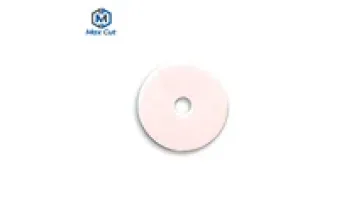 Textile Industry Circular Shape White Round Ceramic Rotary Razor Blade1