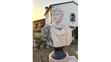 Exquisitely Sculpted Marble Classical Male Bust​