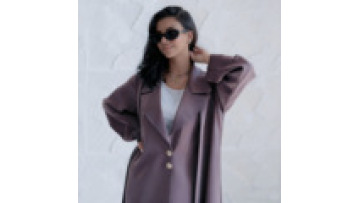 Suit Elegant Turkish Two Pieces Muslim Cardigan Hijab Set Middle East Islamic Women Open Abaya with Pocket Dubai Long Coat Dress1