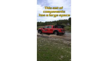 Pickup Truck Modification-This set of components has a large space