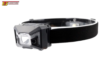 Led Headlamp Rechargeable Headlight for Outdoor Camping 125 Lumen Waterproof Rechargeable Battery Black NI-MH 2G11 IP55 ROHS >121