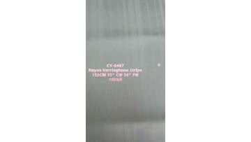CY-6467 rayon herringbone stripe