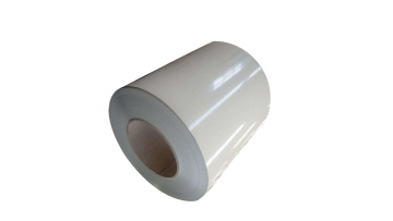 White color coated steel coil production