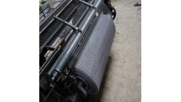 Steel woven wire mesh roll