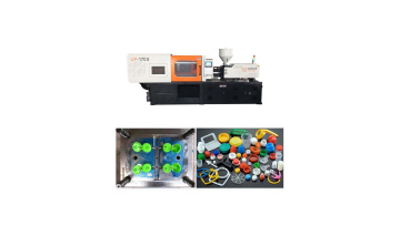 cap mold with injection molding machine