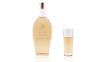 Free Sample High-quality 750ml Oblate Wine Vodka Whiskey Glass Transparent Empty Drink Bottle1