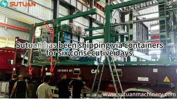 Sutuan has been shipping via containers for six consecutive days.