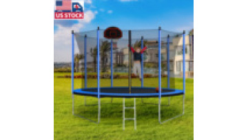 USA local delivery Recreational 10ft Trampoline for Kids Family Factory Supply1