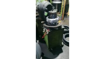 tire vulcanization setting machine