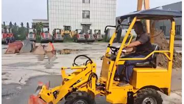 New Agriculture Electric Front Wheel Loader Machin