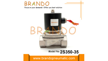 2S350-35 1-1/4'' Stainless Steel Solenoid Valve