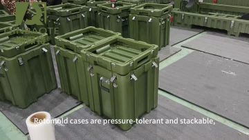 Wheeled Shipping Case Rotomolded Shipping Transport Containers QBT12860 120*80*60CM