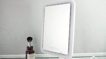 Vanity Makeup Mirror with LED Lights and Fan