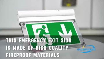 emergency exit sign