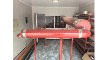 YU KUNYU EN877 Pipe Hot and cold water circulation test