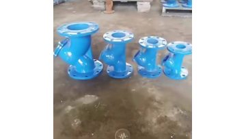 Y-shaped flange filter